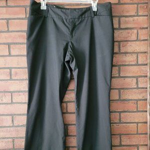 Mossimo Size 12 Stretch Dress Pants Black Business Casual